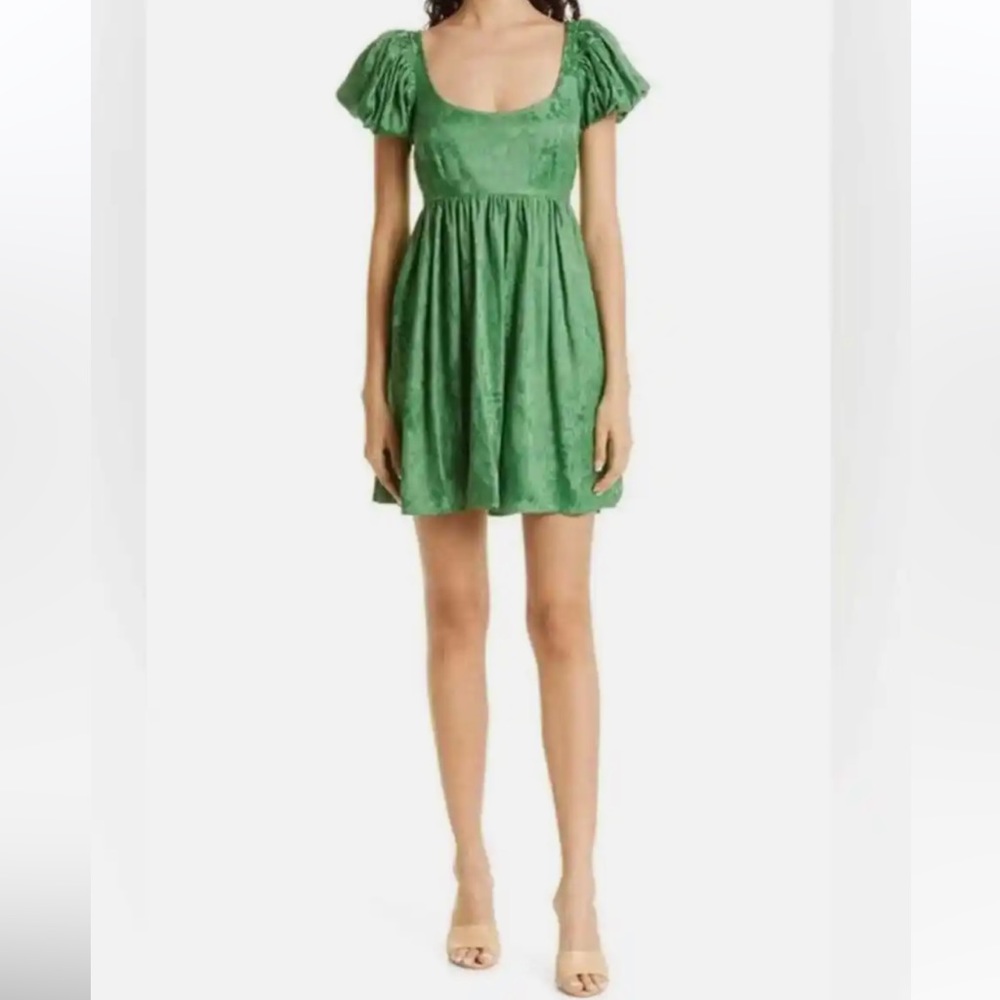 ByTiMo Emerald Green Babydoll Dress